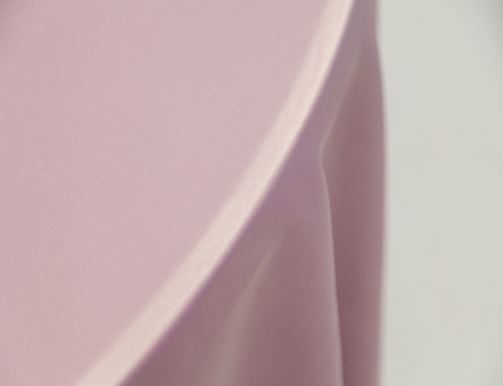 Dusty Pink Solid Satin Round Table Cloth