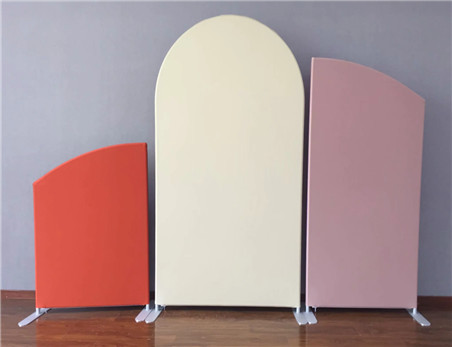 Hot selling Irregular shape backdrops with coat suit for event